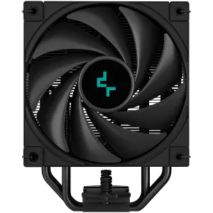 DeepCool AK400 Digital, CPU Air Cooler, 1x120mm FK120 PWM Fan, Digital Display, ARGB, TDP 220W, 4 Heatpipes, Black, LGA1700/1200/115x, AMD AM5/AM4, 126x97x156 mm(LxWxH), 3Y, R-AK400-BKADMN-G