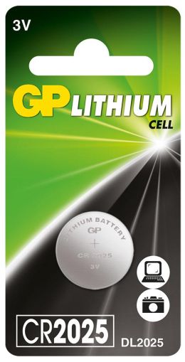 Baterie buton litiu GP CR-2025 3 V 1 buc. GP
