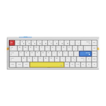 ATK Professional Gaming Mechanical Keyboard RS6 Ultra - 8K, TTC RGB Magneto Switches [Linear] - White Shadow Warrior