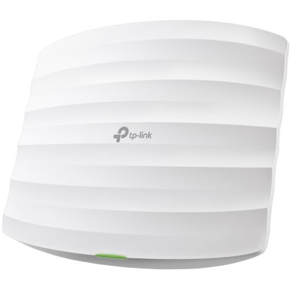 Punct de acces wireless TP-Link EAP245 AC1750 cu bandă dublă Gigabit cu montare pe plafon, 450Mbps la 2,4GHz + 1300Mbps la 5GHz, 1 x G LAN,802.3at PoE Supp., management centralizat, direcție bandă, echilibru de încărcare, limită de viteză,6 Suport pe tava