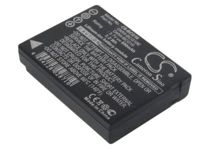 Camera Battery for Panasonic 3.7V 890mAh DMW-BCG10 Cameron Sino