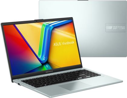 Лаптоп Asus Vivobook Go E1504FA-NJ311W AMD, Ryzen R5-7520U,15.6" FHD (1920x1080),16GB (on bd) DDR5 , 512GB SSD,  AMD Radeon Graphics,Backlit ,Chiclet Keyboard Windows 11, Silver