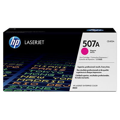 Cartuș de toner consumabil HP 507A magenta LaserJet