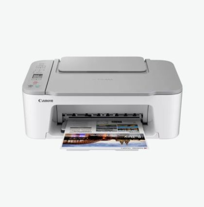 Dispozitiv multifuncțional cu jet de cerneală Canon PIXMA TS3451 All-In-One, alb