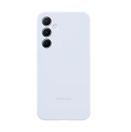 Husă din silicon pentru SAMSUNG A55 Albastru deschis