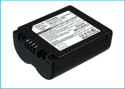 Camera Battery for Panasonic CGR-S006 LiIon 7.4V 750mAh  Cameron Sino