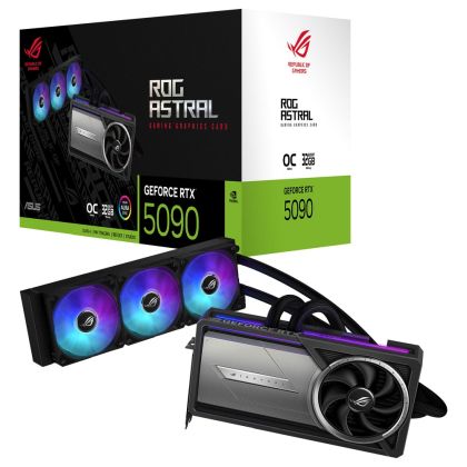 Видео карта Asus ROG Astral LC GeForce RTX 5090 32GB GDDR7 OC