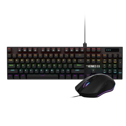 Gamdias Gaming COMBO - HERMES E6 2-in-1 Combo - Mechanical Keyboard + Mouse
