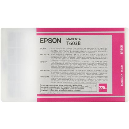 EPSON T603B ink cartridge magenta standard capacity 220ml 1-pack