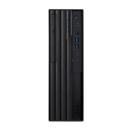 Настолен компютър Acer Veriton, VX4720GT Intel Core i3-14100( up to 4.70GHz, 12MB), 16GB DDR5, 512GB SSD M.2, Intel UHD Graphics, TPM 2.0, GLAN, 300W 80PLUS Bronze, KBD& Mouse USB, Win 11 Pro, 3Y warranty
