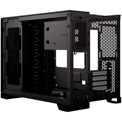 Case Corsair 2500D AIRFLOW, Tempered Glass,Micro-ATX, Black