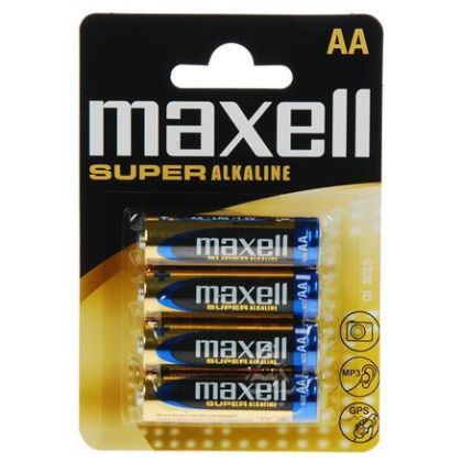 Superalcalin MAXELL LR-6 XL /4 buc. în blister/ 1,5V