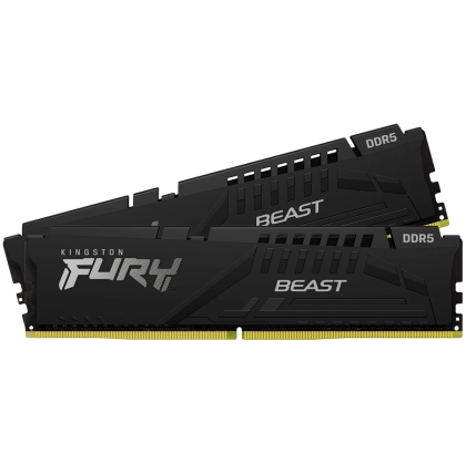 Kingston 32 GB 6000 MT/s DDR5 CL36 DIMM (Kit de 2) FURY Beast Black EXPO, EAN: 740617345841