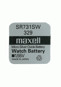 Baterie buton argintie MAXELL SR-731 SW / 329/, 1.55V