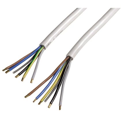 Cablu Xavax pentru aragaz electric, 2,5 m, alb