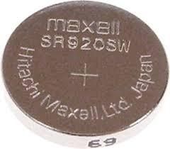 Baterie buton argintie MAXELL SR-920 SW /370/371/AG6 1.55V