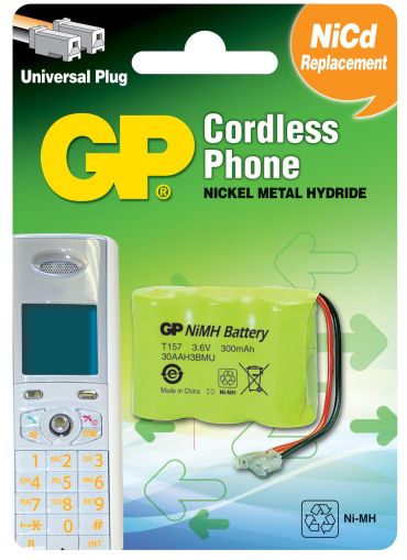 Baterie telefon GP 3* 1/2AA 3.6V NiMH 300mAh GPT157