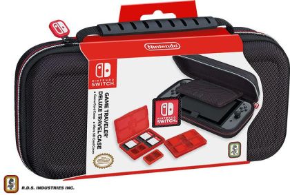 Oyun konsolu için çanta Nacon Bigben Nintendo Switch Seyahat Çantası NNS40, Siyah