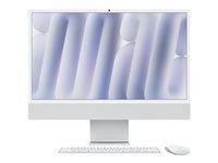 APPLE 24inch iMac with Retina 4.5K display: M4 chip with 10-core CPU and 10-core GPU 16GB 256GB SSD Silver