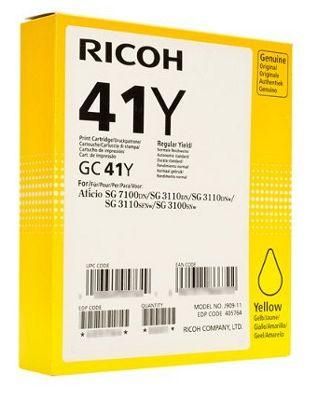 Mürekkep jeli RICOH GC41Y 2200 kopya Sarı