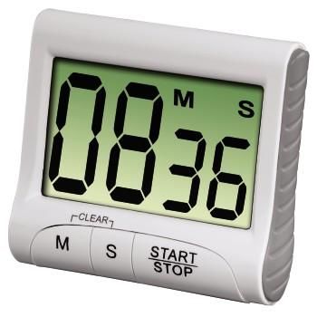 Cronometru digital de bucătărie Xavax Countdown, alb