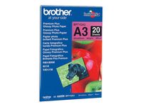 BROTHER BP-71GA3 Inkjet foto lucios 260g/m2 A3 20 coli 1 pachet