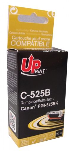 Ink cartridge UPRINT PGI525  CANON, WITH CHIP, Black