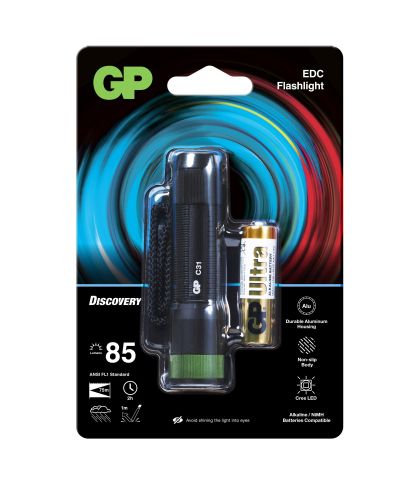 Lanterna GP BATTERIES C31, LED, 85 lm, CREE Discovery Outdoor