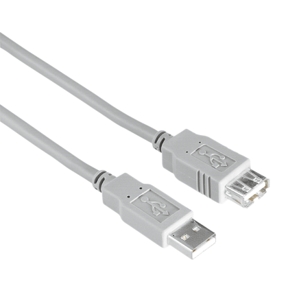 Cablu prelungitor HAMA, USB-A mamă - USB-A tată, 3 m, Standard
