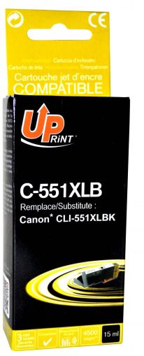 Inkjet UPRINT CLI-551XL CANON, negru