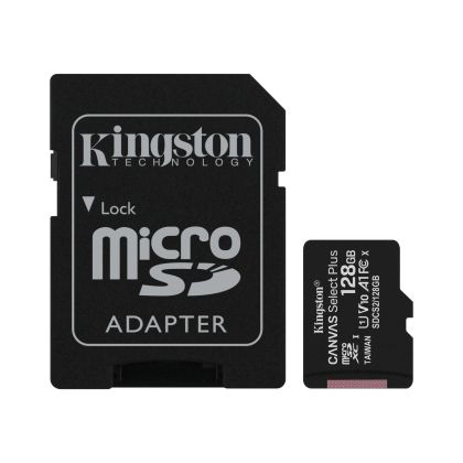 Memory card Kingston Canvas Select Plus  microSDXC 128GB, Bulk