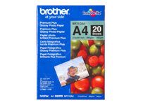Hârtie foto lucioasă BROTHER albă 260g/m2 A4 20 coli 1 pachet