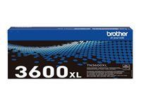 BROTHER TN-3600XL Black Toner Cartridge Prints 6,000 pages