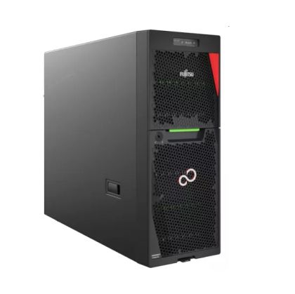 Сървър Fujitsu PRIMERGY TX1330 M6, F, RPSU, ERP LOT9 CONF. 1,  XEON 6369P 3.3GHz, 8C/16T, 1x32GB 2Rx8 DDR5-4800 U ECC/Region KIT EUR, /IRMCS6 ELCM LIC, 2x Modular PSU 500W titanium hp, No powercord as order option, Basic 2.5 kit 8x/ IRMC Adv. pack, TPM 2.