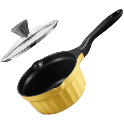 BUYDEEM Cast Aluminum Nonstick Multi  function pot, model SP182, color Mellow Yellow