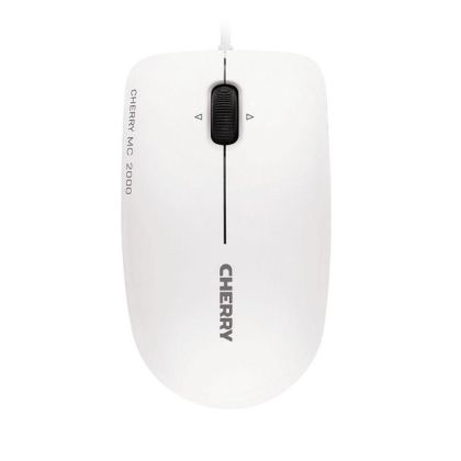 Wired mouse CHERRY MC 2000, white, USB