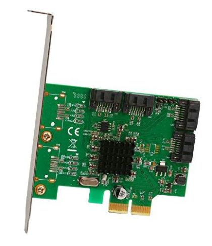 Controller Estillo SATA PCI Express Card - 4 porturi