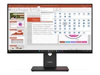 LENOVO ThinkVision T27-40 27inch IPS 16:9 1920x1080 100MHz 250cd/m2 1500:1 4ms 1xHDMI 1.4 1xDP 1.2 1xVGA USB-HUB 99 sRGB 3y