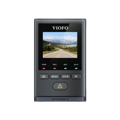 VIOFO Видеорегистратор Dash Cam A119 MINI 2 - GPS Module, 2K HDR, 60 FPS,  Sony STARVIS 2