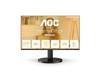 Monitor AOC 24B3HA2, 23.8" IPS WLED, 1920x1080@100Hz, 4ms GtG, 1ms MPRT, 250cd m/2, 1300:1, 20M:1 DCR, Adaptive Sync, FlickerFree, Low Blue Mode, 2Wx2, Tilt, D-SUB, HDMI