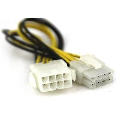 Cablu prelungitor VCom 8pin EPS ATX - CE314-0.3m