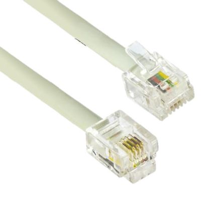 Cablu telefonic VCom 6P4C/6P4C - CT046-1,5m