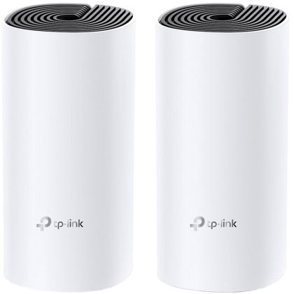 Sistem Wi-Fi TP-Link Deco M4 (2-pachet) AC1200 Whole-Home Mesh, CPU Qualcomm, 867Mbps la 5GHz+300Mbps la 2,4GHz, 2 porturi Gigabit, 2 antene interne, MU-MIMO, Beamforming, Control parental, QoS ,Raportare,Mod punct de acces,Pregătit IPv6,Aplicație Deco