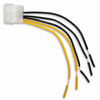 Cablu Makki Cablu Male Molex -> fire 2x12V 3xGround
