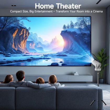 MagCubic Portable Multimedia Projector HY300 Pro+ - 4K, Android 11, Wi-Fi, Bluetooth 5.4