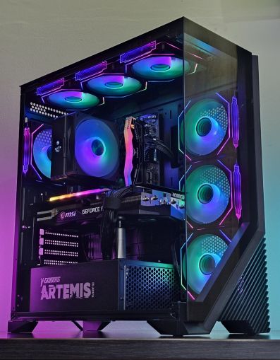 RTX 3090 24GB/ Ryzen 7-7700/ RAM 32GB/ SSD 1TB/ 1000W Захранване/ B650/ Геймърски компютър Dark Reaper DR031
