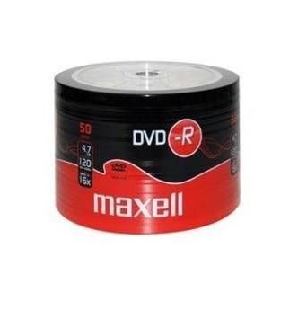 DVD-R MAXELL, 4,7 GB, 16x, 50 buc.
