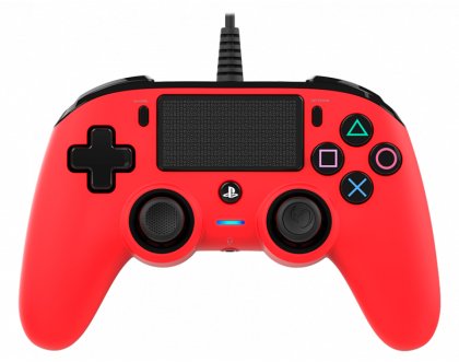 Wired Gamepad Nacon Wired Compact Controller, Red