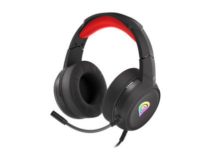 Headphones Genesis Gaming Headset Neon 200 RGB Black-Red