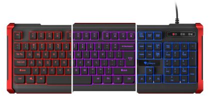 Tastatură Genesis Gaming Keyboard Rhod 410 US Layout Backlight